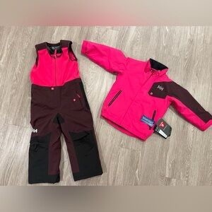 Kids Rider Insulated Jacket & Bib Pants Set. Size 104/4